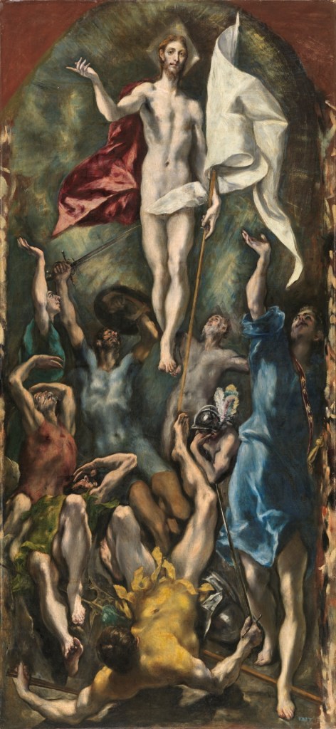 Resurrección de Cristo. El Greco.