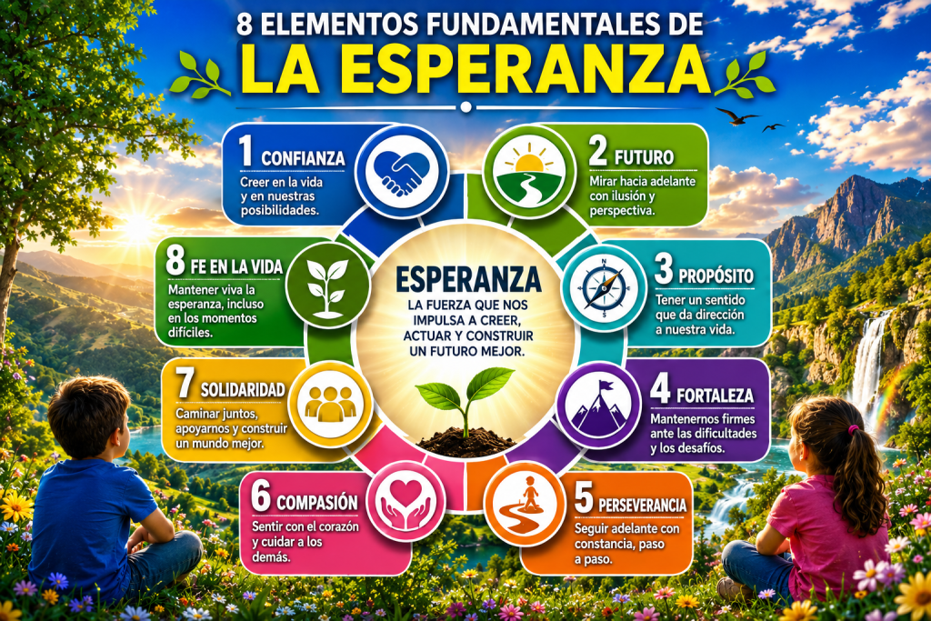 LOS 8 ELEMENTOS DE LA ESPERANZA