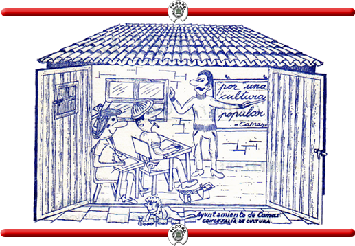 Cartel-Logo de la Escuela de Cultura Popular