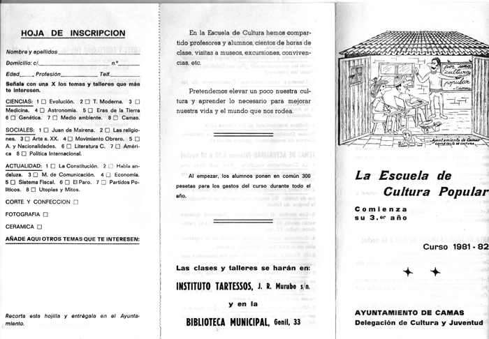 Programa de Actividades de la ECP: 81/82 (a)